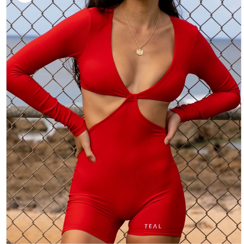 Active by Teal long sleeve Jumpsuit